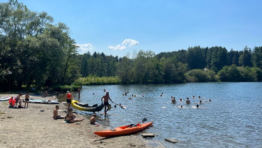 Baignade Lac de Lourdes