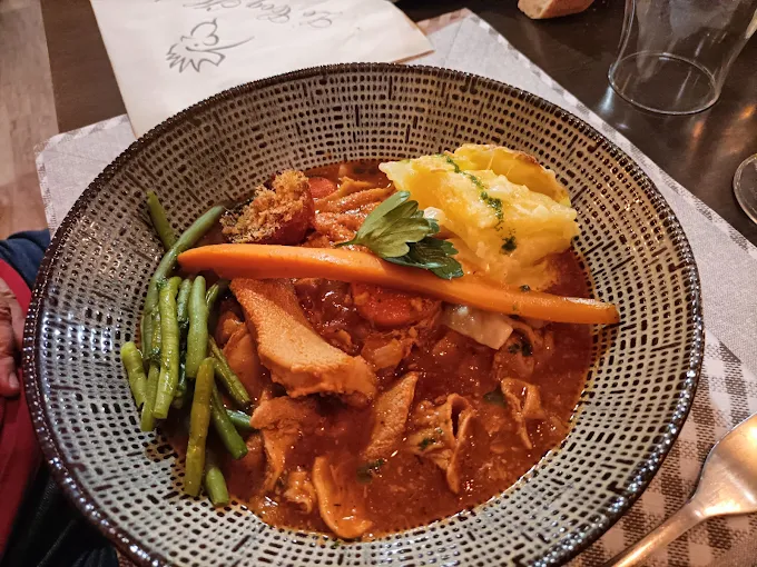 Carte Restaurant Le Coq Hardi Ales