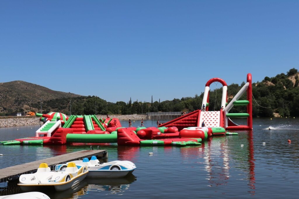 Lac de Vinça baignade