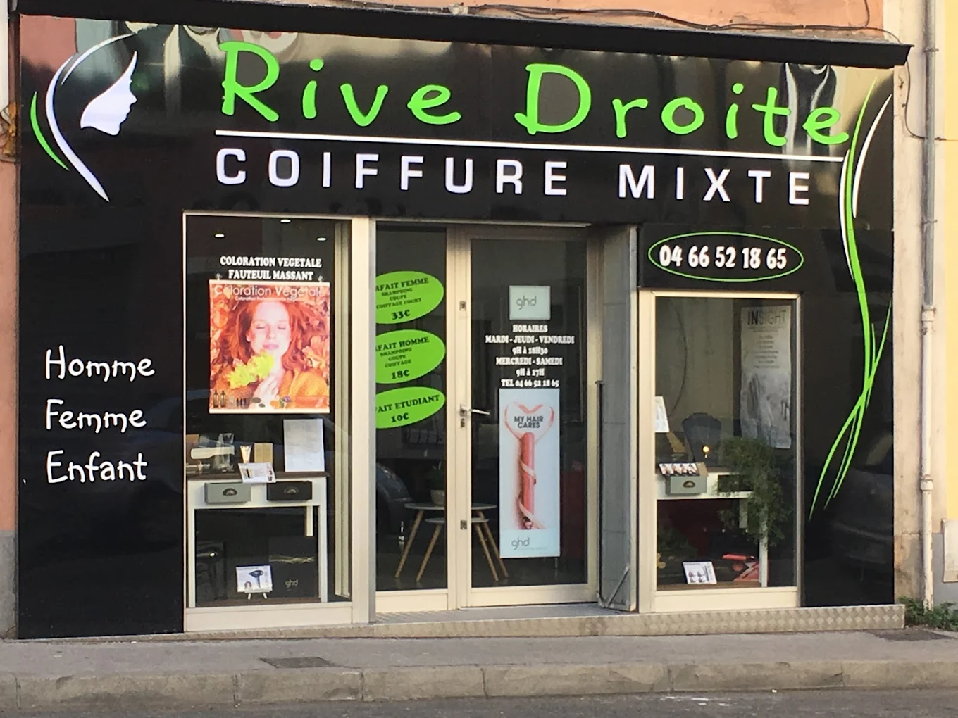 Rive Droite Coiffure Ales institut