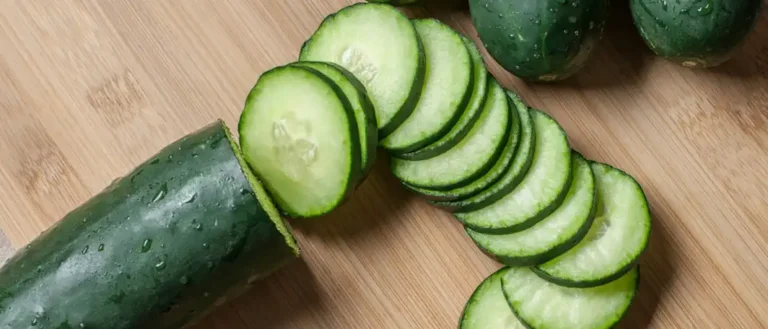 Peau du concombre comestible