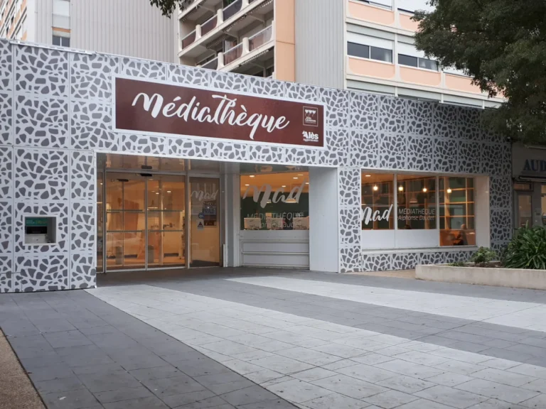 médiathèque d'Alès