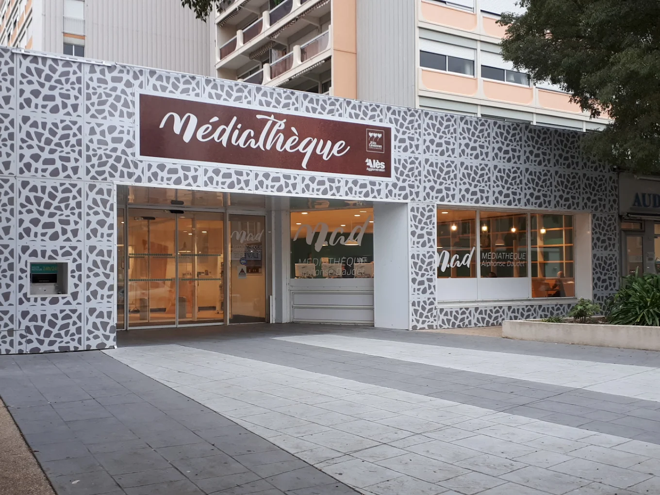 médiathèque d'Alès