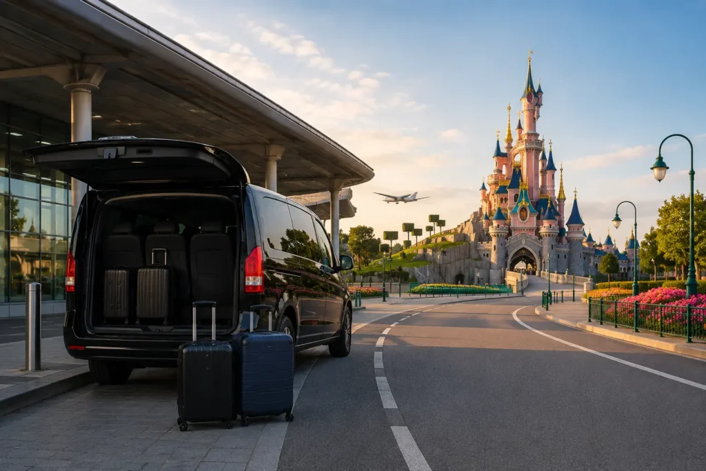 aéroport Charles-de-Gaulle à Disneyland Paris