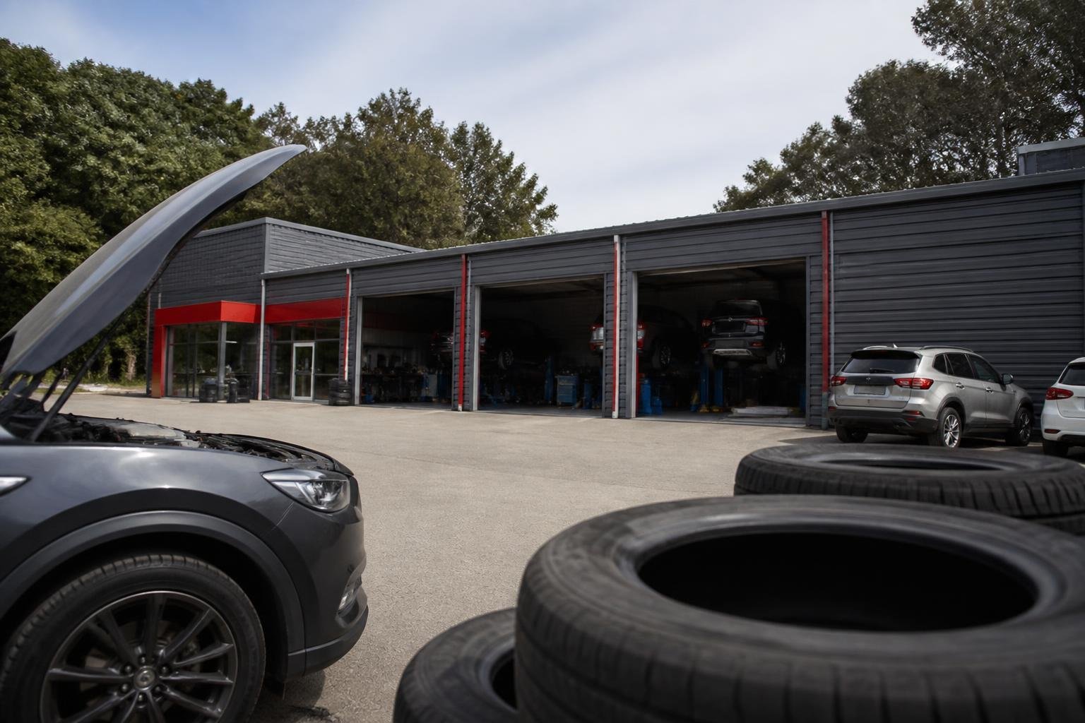 Centre auto discount avec pneus et pièces détachées en zone d'Alès