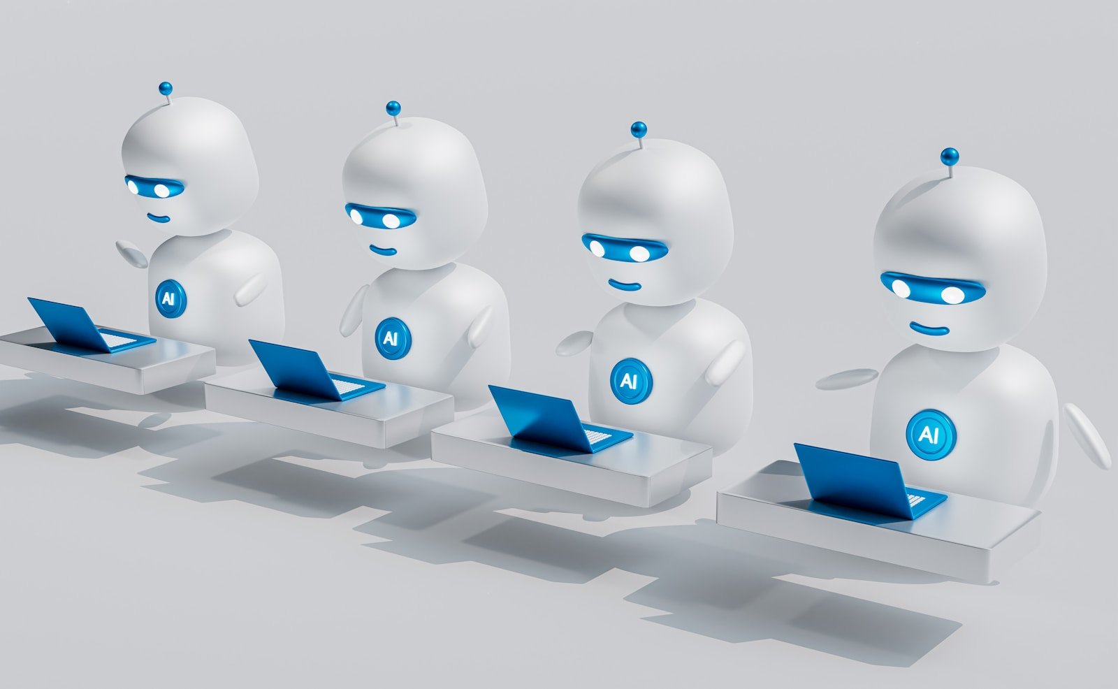 Illustration de robots automatisés et de proxys réseau devant des serveurs