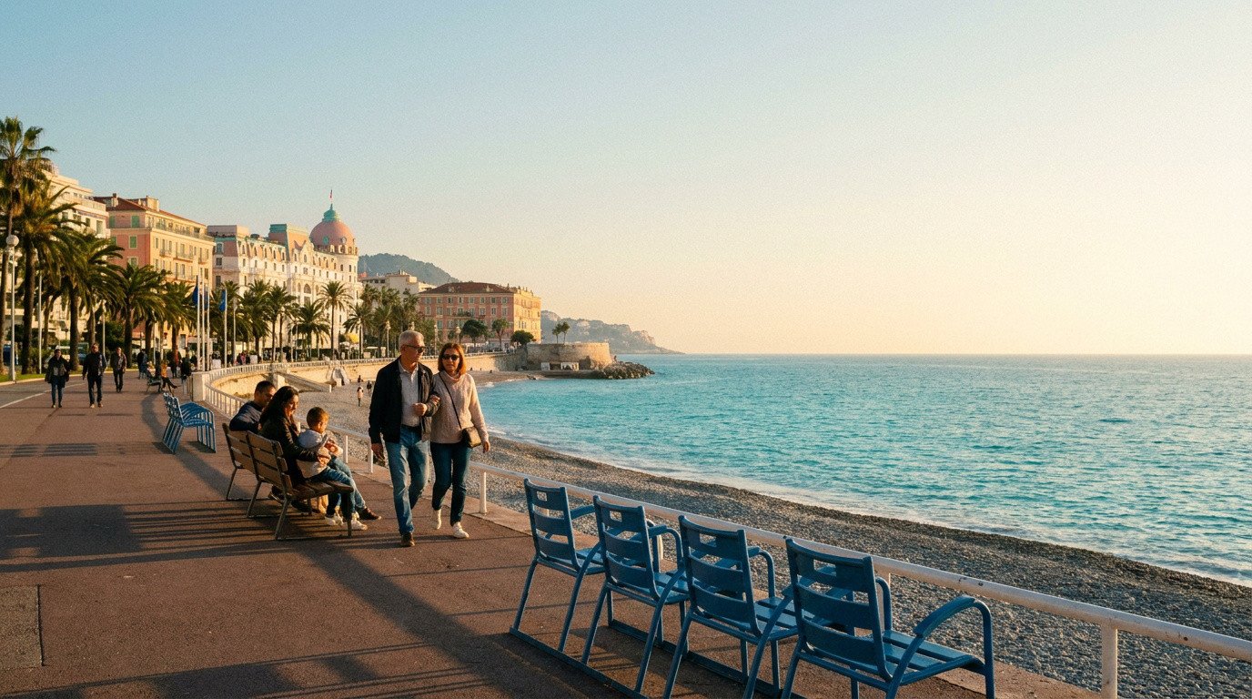 Nice : Douceur de vivre sur la Promenade des Anglais